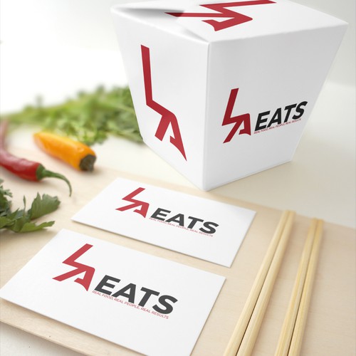 LA Eats Design by mow.logo