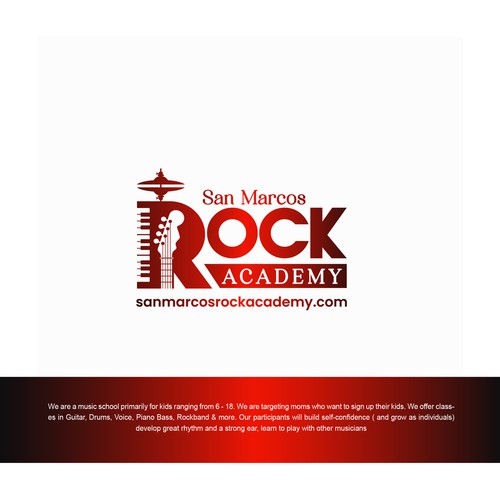 San Marcos Rock Academy Design by HK.designs