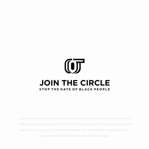 Anti racism logo Design by colorworks™
