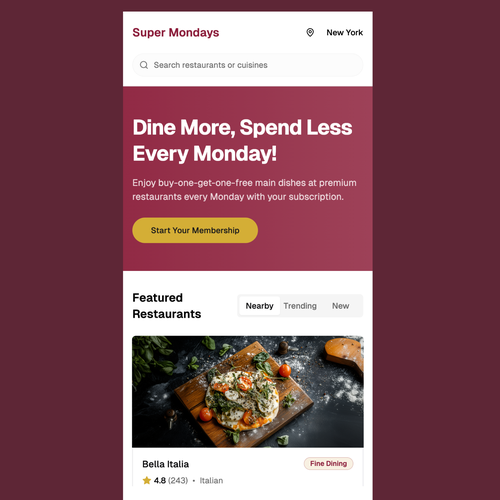 App design contest entry by Dahlgren Design
