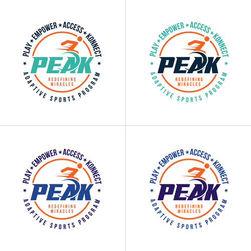 Adaptive Sports Logo for Nonprofit Disability Program Design by Milas™