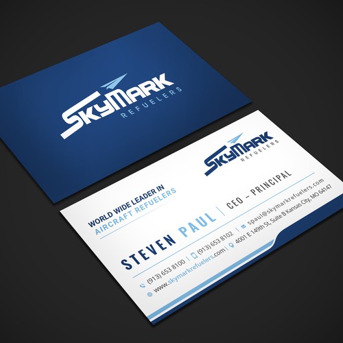 Need business card redesign for Aircraft Truck Fueling company Design by H_IMAM