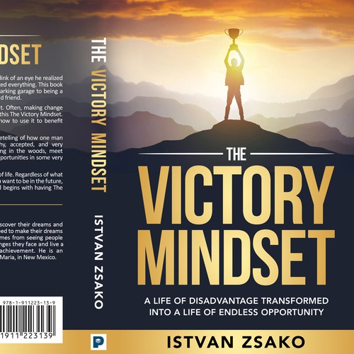 Design a powerful "Victory Mindset" book cover [no boring designers allowed!]-ontwerp door ryanurz