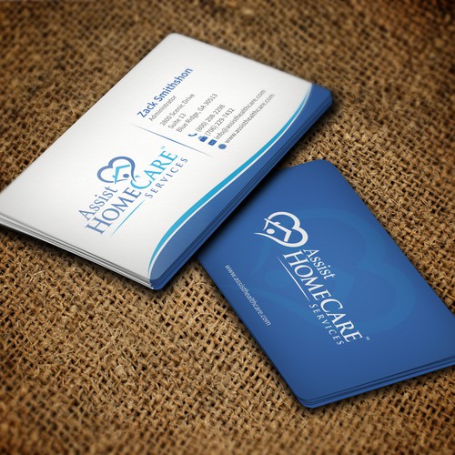 Business Card for Home Health Agency Design by AkGraphicsSolutions