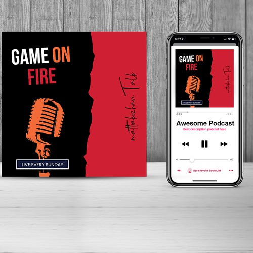 Podcast contest entry by Design with Jyoti