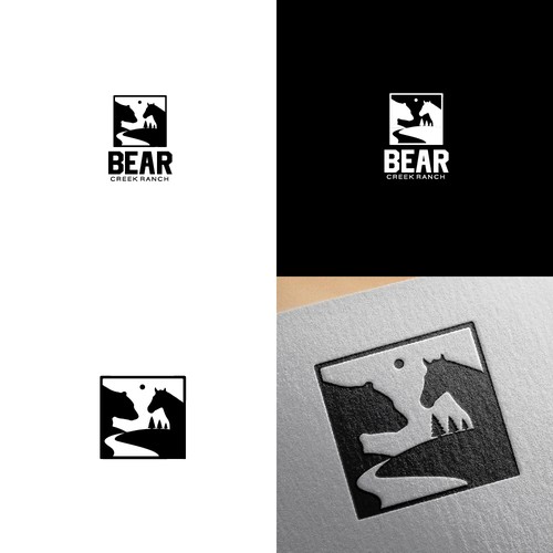 Horse Ranch Logo Design by fenixtar