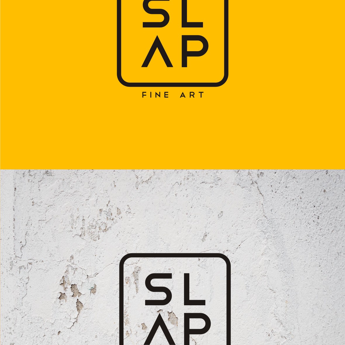 Slab serif logo with the title 'SLAP '