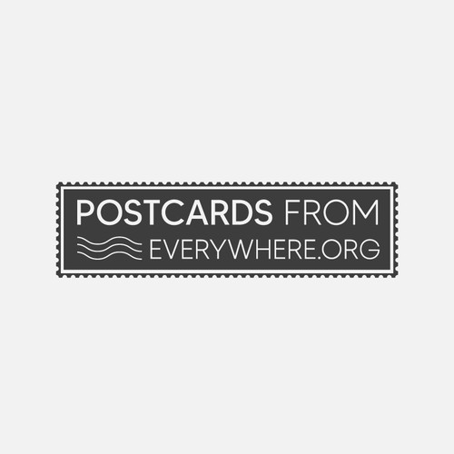 Postcards from Everywhere Logo Design by Taslima Karim