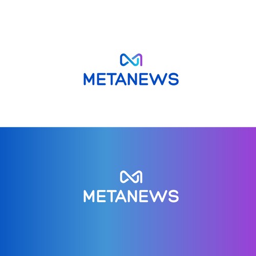 Design a logo for a web3 News platform called MetaNews Design by hugo.gasve