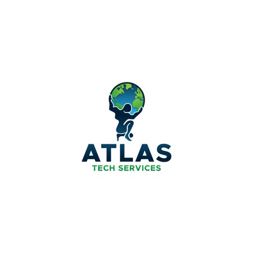 Guaranteed-  Create a logo and branding concept for Atlas Tech Services Design by Deanne88