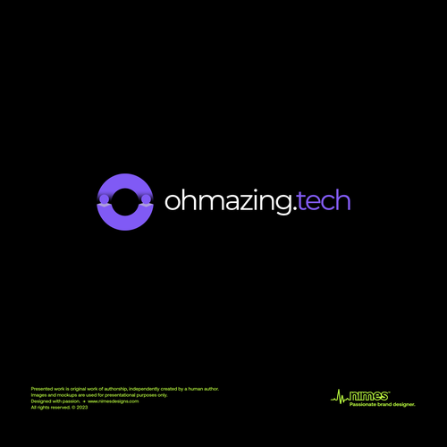Design an Ohmazing Logo for a Technology Consulting Company. (Rebranding from hazeytech.com) Design von nmxdesigns™
