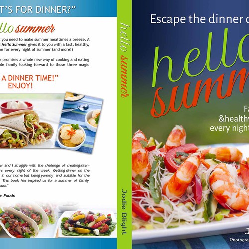hello summer - design a revolutionary cookbook cover and see your design in every book shop Ontwerp door galland21