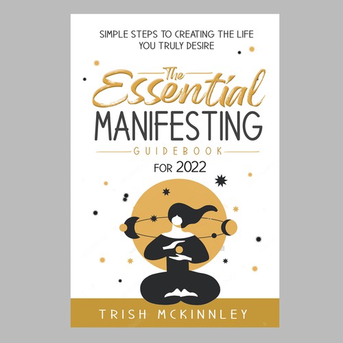 Design a hip manifesting book cover for women Design by TRIWIDYATMAKA