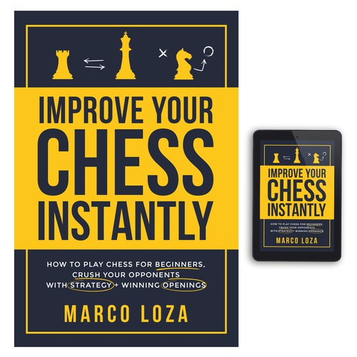 Awesome Chess Cover for Beginners Design by iDea Signs