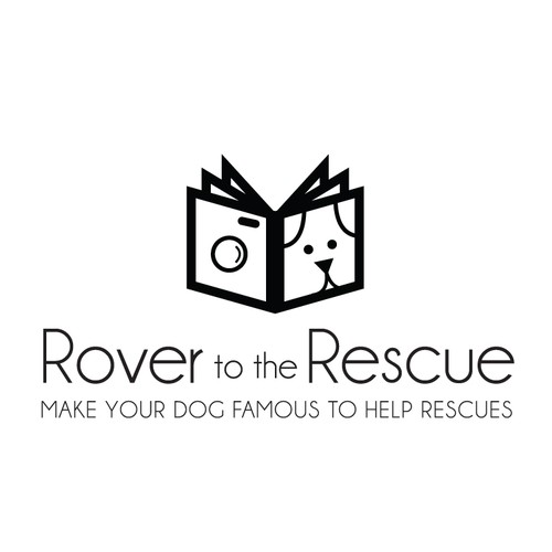 Logo for Rover to the Rescue (an org that raises money for pet rescues ...