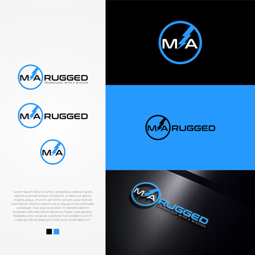 Mid-Atlantic Rugged Systems Logo and Brand Guide Design by Randy Yanuar