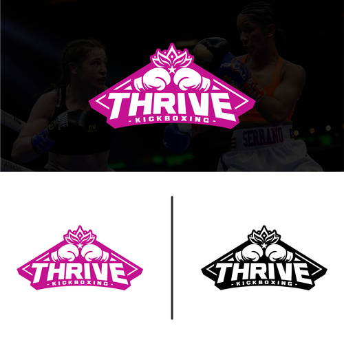 "In need of a creative and unique logo for our Kickboxing Gym" winning Other clothing or merchandise