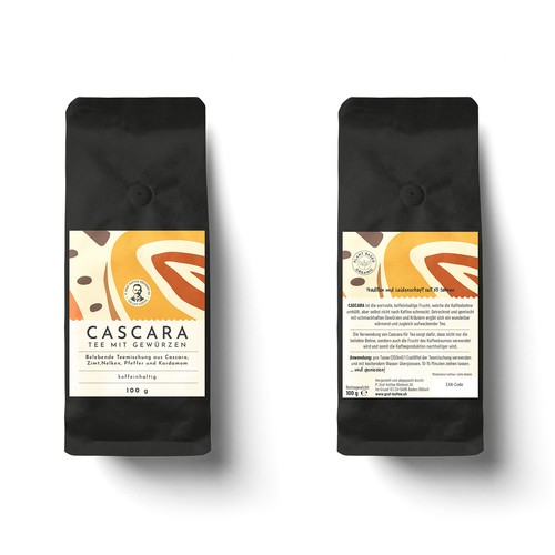 Design Cascara tea label por MKaufhold