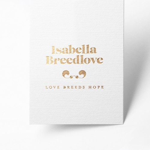 Create a powerful logo for Isabella Breedlove a new artist in the Country Music and she's Latina! Design by mare_ra