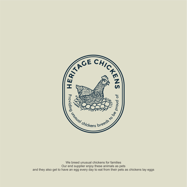 VINTAGE LOGO HERITAGE CHICKEN