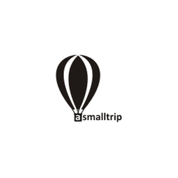 Logo aSmallTrip.com: (note - current website will be completelyredesigned)