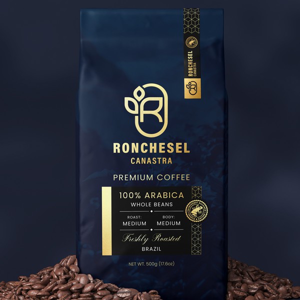 RONCHESEL Premium Coffee Label Design