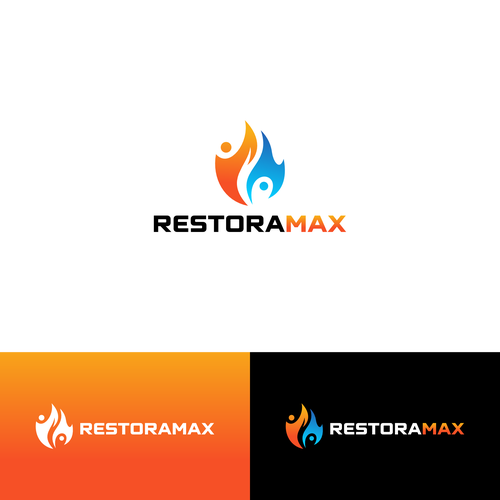 Restoration Company Branding. Design by Aleta21