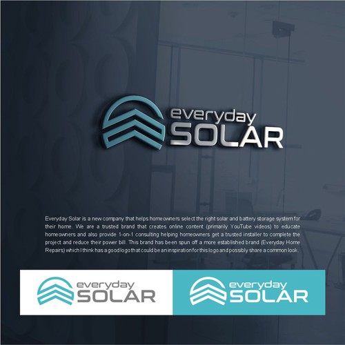 Everyday Solar Logo Design Design by ElVano_Eiji ✔