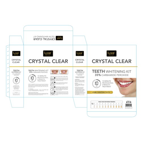 Teeth whitening packaging Design by Fayee
