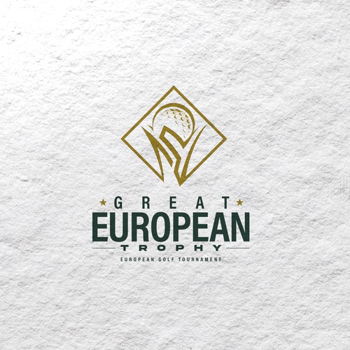 Diseño de European Golf Tournament de antoneofull