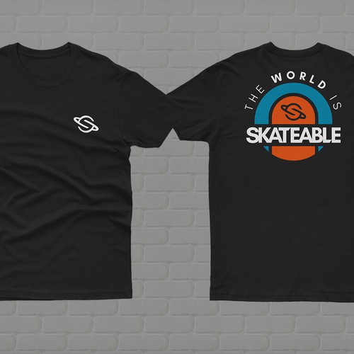 The World is Skateable ... and we need an awesome tee design Design réalisé par Wild Republic