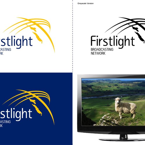 Hey!  Stop!  Look!  Check this out!  Dreaming of seeing YOUR logo design on TV? Logo needed for a TV channel: Firstlight Réalisé par membleaje