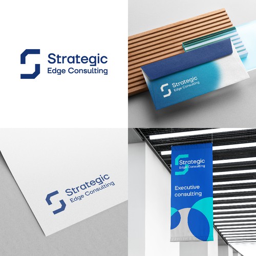 Sophisticated logo with an edge Design by OGK design.