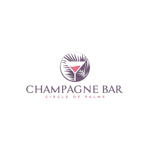 Luxury and modern Champagne Bar logo-ontwerp door TheLogo69