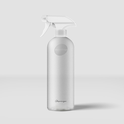 Premium Spray Bottle and Packaging for Cleaning Supplies Design by canyones
