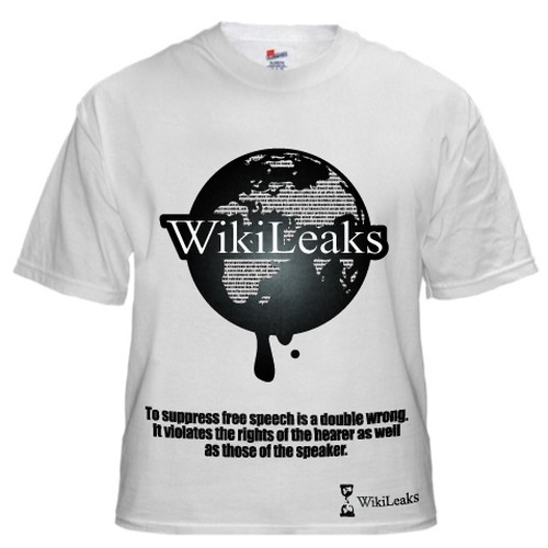 New t-shirt design(s) wanted for WikiLeaks Diseño de Adrian Hulparu