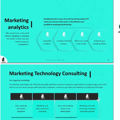 6.7 Insights profile Design by PowerPoint slides