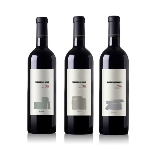 Malbec Wine Label for an Argentinian Winery Design by Bogoje Bojovic