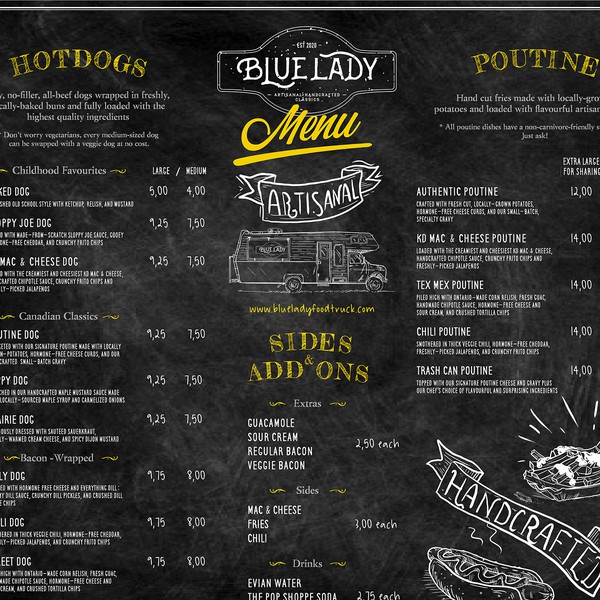 Menu & logo design