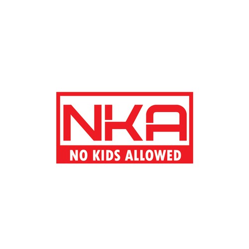 DJ Name Logo Needed for Marketing- NKA (No Kids Allowed) Design by Design Ceylon*