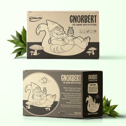 Designs | We Need Humoristic/Funny Box Design for Garden Gnome ...