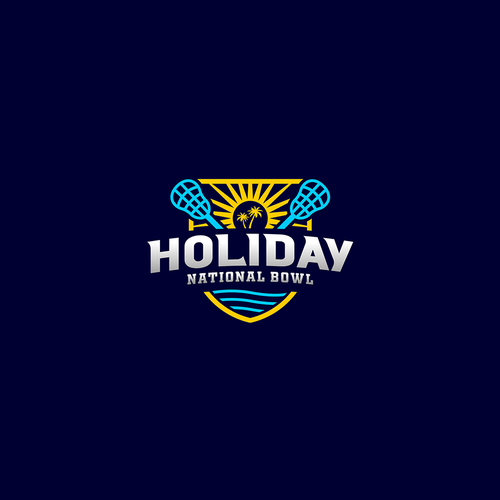 Holiday Bowl Logo Design by JR Logohype®