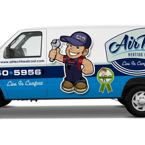 Create the next signage for Airtech heating and cooling Design by Ironhide!