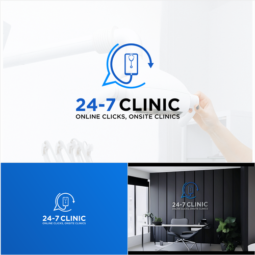 Design a logo for a 24-7 clinic (medical) Design by Koji Antero ❤