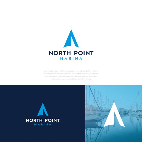 high end resort marina in search of rebranding Design by genesis.design