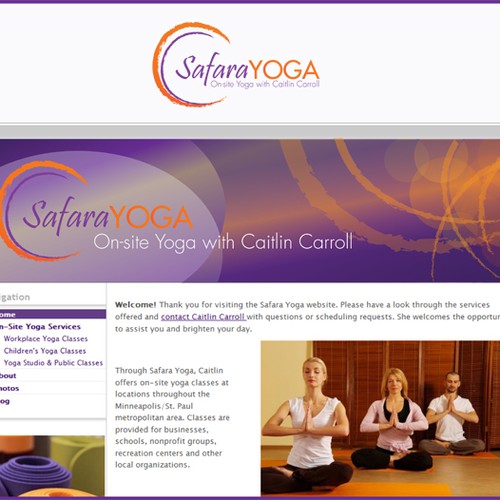 Safara Yoga seeks inspirational logo! Diseño de Butterflyiva
