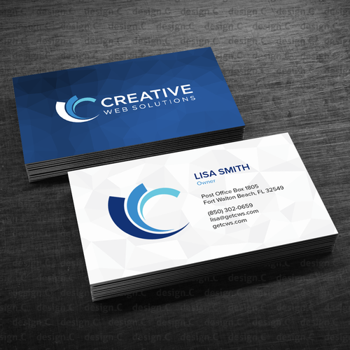 business cards and logo design