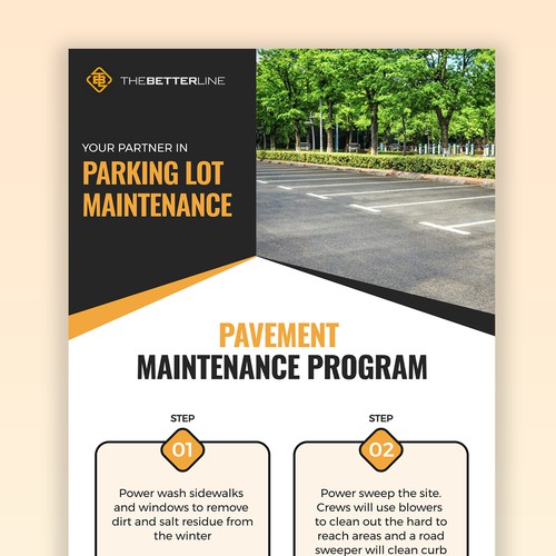 pavement maintenance Design by Unique Tribe