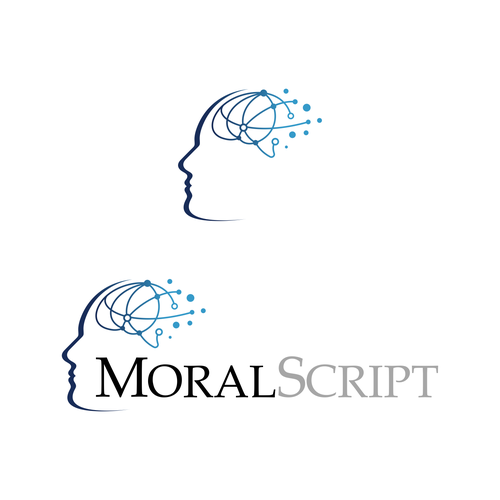 Behavioral ethics abstract logo to incorporate psychology, philosophy and sociology. Design by kamallia