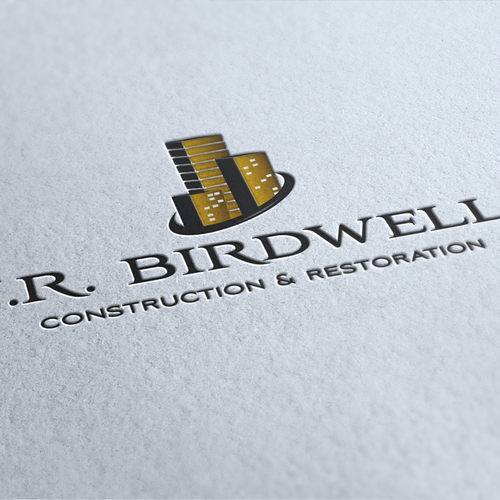 logo for J.R. Birdwell Construction & Restoration Design by Silvestru
